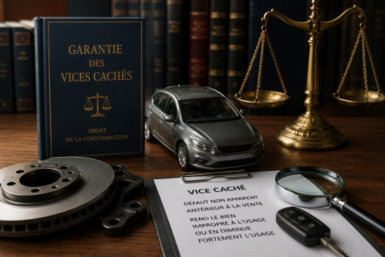 Vice caché : quels recours après l'achat d'un véhicule d'occasion ? 